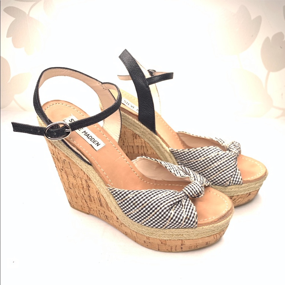 Steve Madden | Dorothe Platform Cork Wedge Sandals